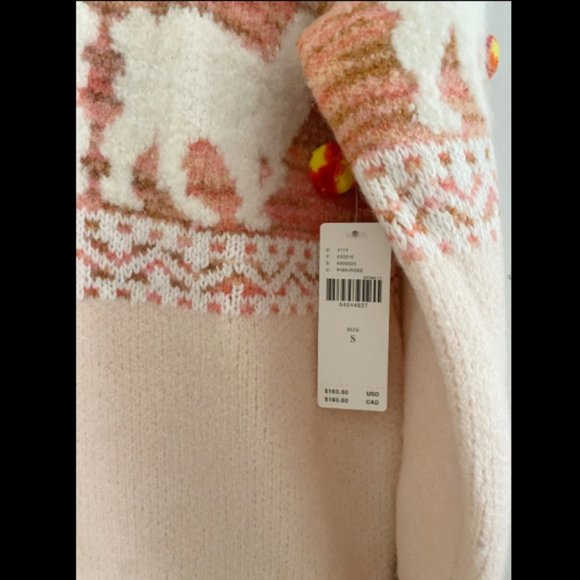 Anthropologie Aimee Pommed Alpaca Sweater - Picture 4 of 14